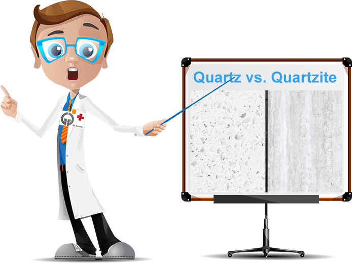 doctor granite quartz vs quartzite